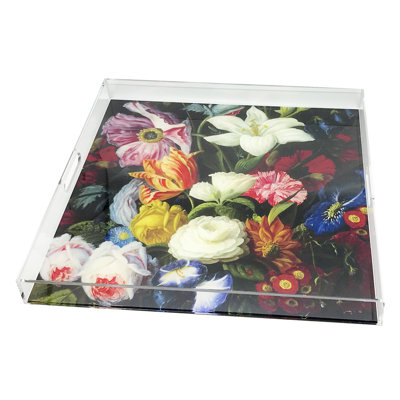 Guerlin Splender Acrylic Square Decorative Tray