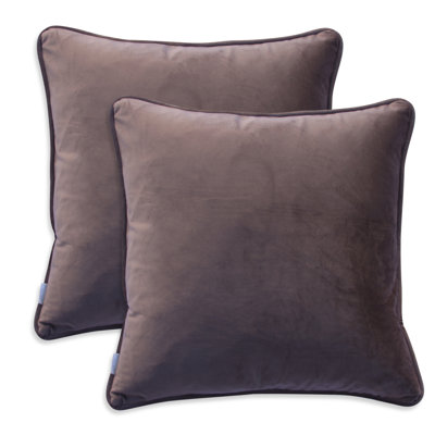  Square Velvet Pillow Cover & Insert