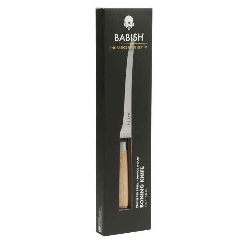 Couteau à désosser 7 po Babish, Light Brown