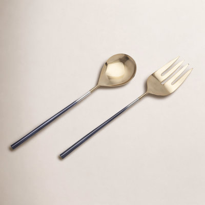 Lete Ombre Salad Server Set