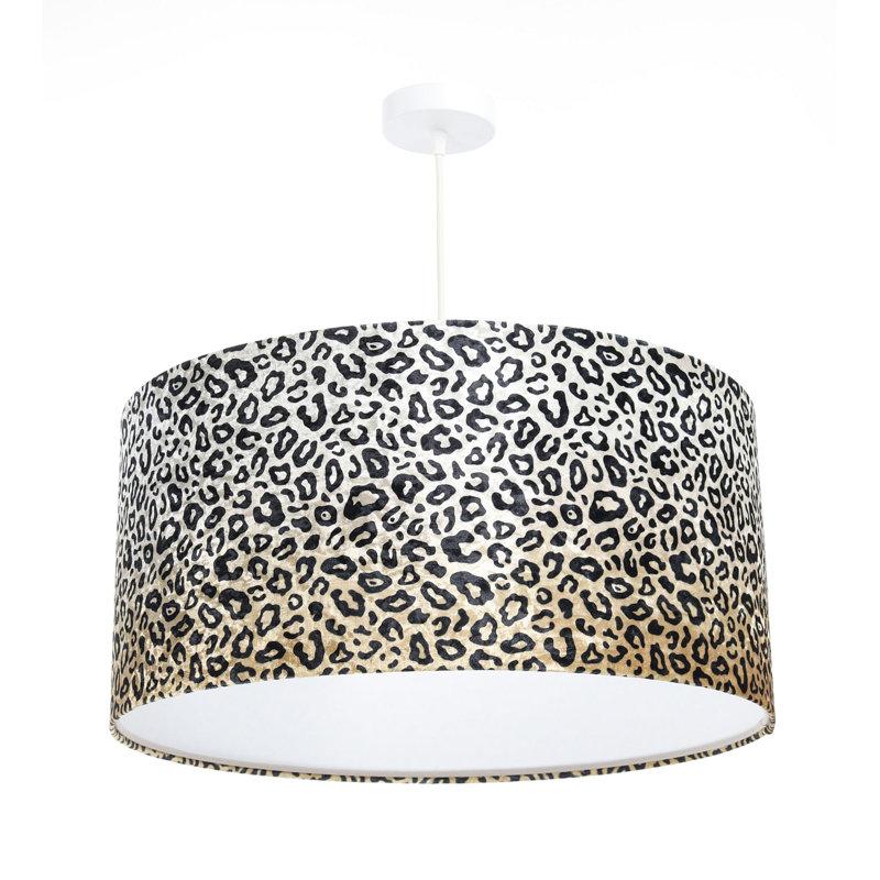 Shauny 1 - Light Yes Drum Pendant, 102cm H x 20cm W x 40cm D