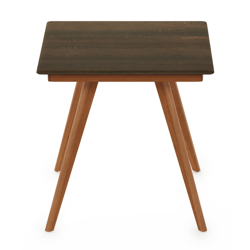 Square Wood Outdoor Dining Table , cm W cm D, Walnut