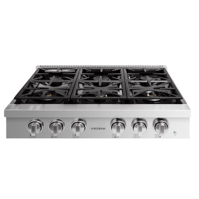 36" Vezeni Gas Rangetop