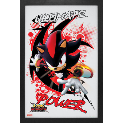Sonic- Shadow Generations - Ultimate Power 11x17 Gel-Coat Framed Print