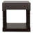 Coffee Bean 1-Drawer End Table