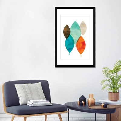 « mod leaves i », impression sur toile