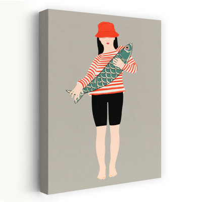 My fish Contemporary Fish Wall Art Print