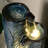  Ceramic Palm Fountain with Light