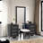 Contemporary Style 1Pc Vanity W/ Stool