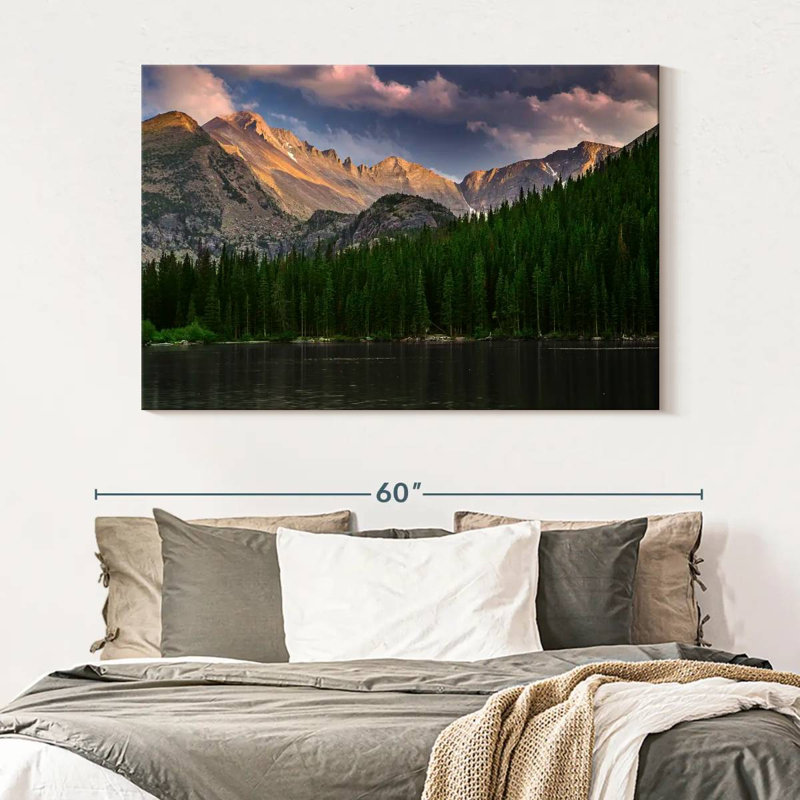 Alvord Bear Lake Rocky Mountain, 34" H x 51" W