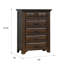 Commode brune à 6 tiroirs