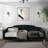 Clotee Twin Size Daybed in Linen-1609594479