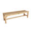 Mildred Outdoor Teak Dining Bench