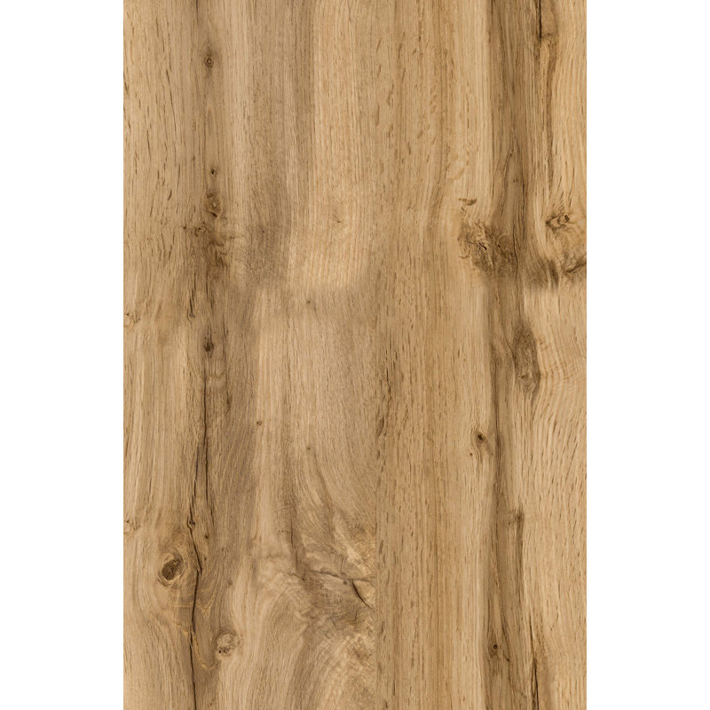 Floating Entertainment Centre for TVs up to 77", Brown Wood/White