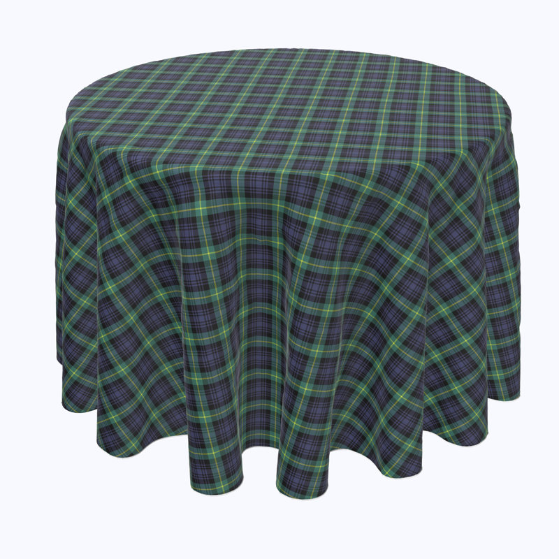 Reem Tartan Tablecloth, 84" x 84"
