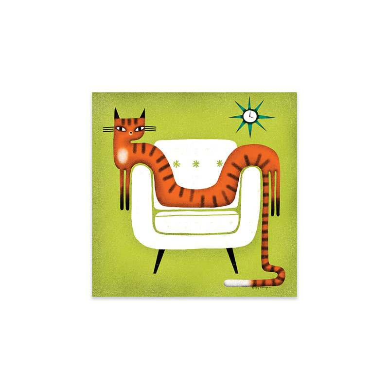 Flexible par Terry Runyan, impression sans cadre, H 24 po x l 24 po x P 0,25 po
