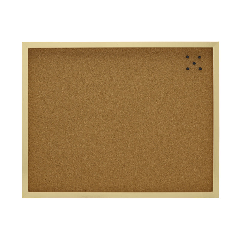 24 x 19 in. Framed Cork Board
