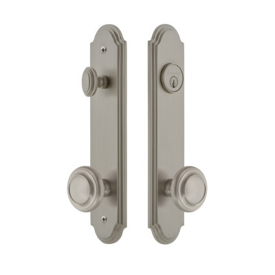 Complete Arc Entry Knob Set with Deadbolt