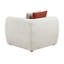 Siège d'angle en chenille beige Franz