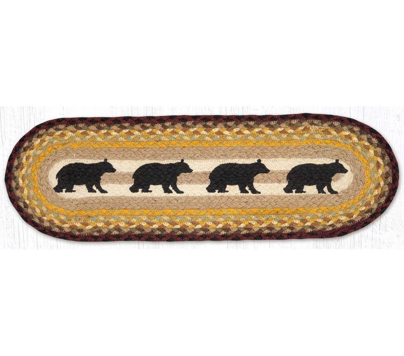  Tapis d'escalier ovale 27 po x 8,25 po ST-OP-395