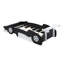 Lit plateforme simple en forme de voiture de course avec roues, noir-2002732121-2002732120