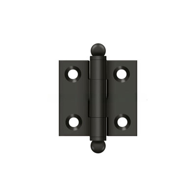 Deltana CH1515U10B 1-1/2" x 1-1/2" Hinge, w/ Ball Tips in Oil-rubbed Bronze Pair