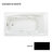 Cetra® 60" x 32" Alcove Whirlpool Bathtub-32672496-46516736