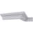 1 1/2"H x 1 1/2"P x 2 1/8"F x 94 1/2"L Edinburgh Crown Moulding