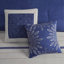 Ensemble d'édredon 7 pièces en faux suède bleu 7 pièces-122118837-122118840