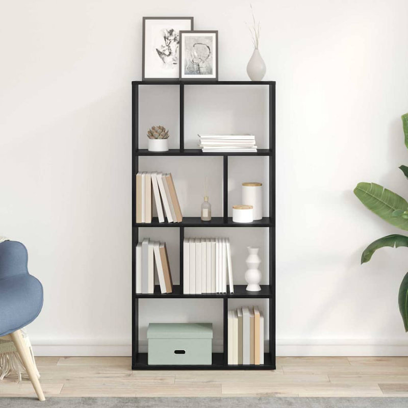 Geometric Bookcase, (4 Shelves) 120cm H x 60cm W x 20cm D