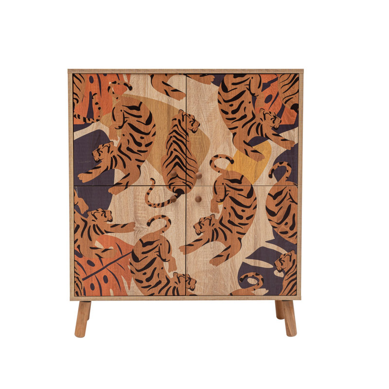 Modern Hallway Furniture Set - Shoe Cabinet & Bench, 100% Melamine Coated Particle Board, 37.4 x 43.7 x 14.2 inches | Wooden Legs, 100% Linen in Sonoma & Dark Blue | Stylish & Functional Storage Solution for Entryway