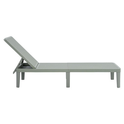 Patioflare Outdoor Lounger Chair, Green