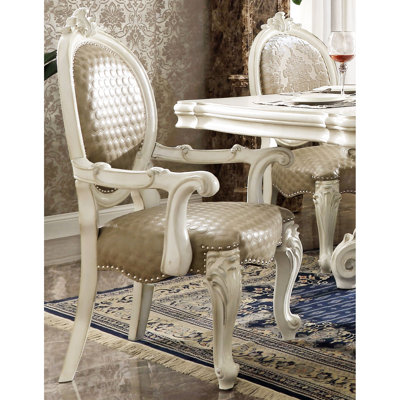 2 Taupe And Bone White Arm Chair Collection - Stylish & Seating Options 2 Chairs In