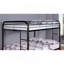 Lit superposé double en métal de style contemporain avec échelle en angle-1108392109