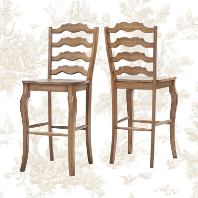 Fortville Solid Wood Counter/Bar Stool