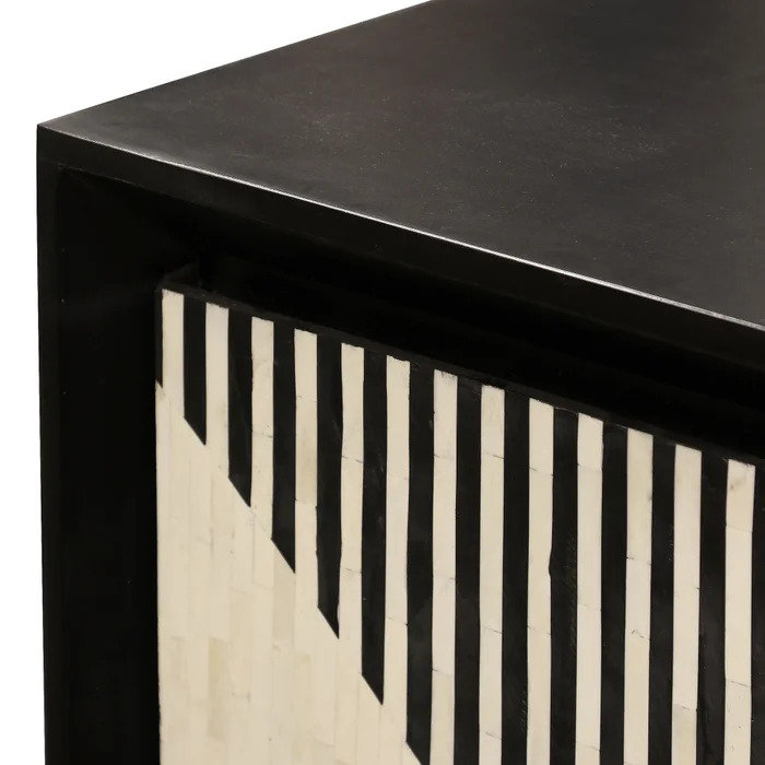 Buffet 3 portes Marais - Noir