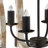 Gardin 4 - Light Iron Dimmable Geometric Chandelier