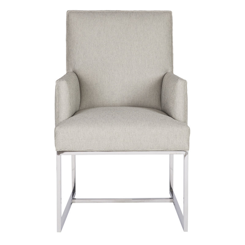 Colton Arm Chair, Polyester Blend Kennelly Snow