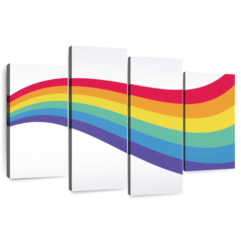 Kiahanna Eternal Pride Colors, 48" H x 75" W