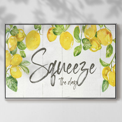 Lemon Squeeze, reproduction d'art sur toile