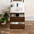 Alberthe 24" Wall-Mounted Single Bathroom Vanity Set
