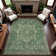 Premium Machine Washable Larock AMF1240 Medallion Rug