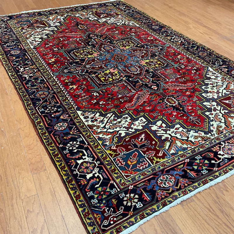 HERAT ORIENTAL Handmade Heriz Wool Rug