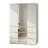 Marsden Modular Wood Closet System With Mirror In White-1174499465