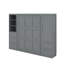 Grand lit escamotable avec tiroirs et tablettes-381021202