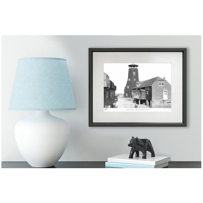 Langstone, The Old Mill C1955 by Francis Frith - Single Picture Frame Print, 60cm H x 80cm W x 2.3cm D