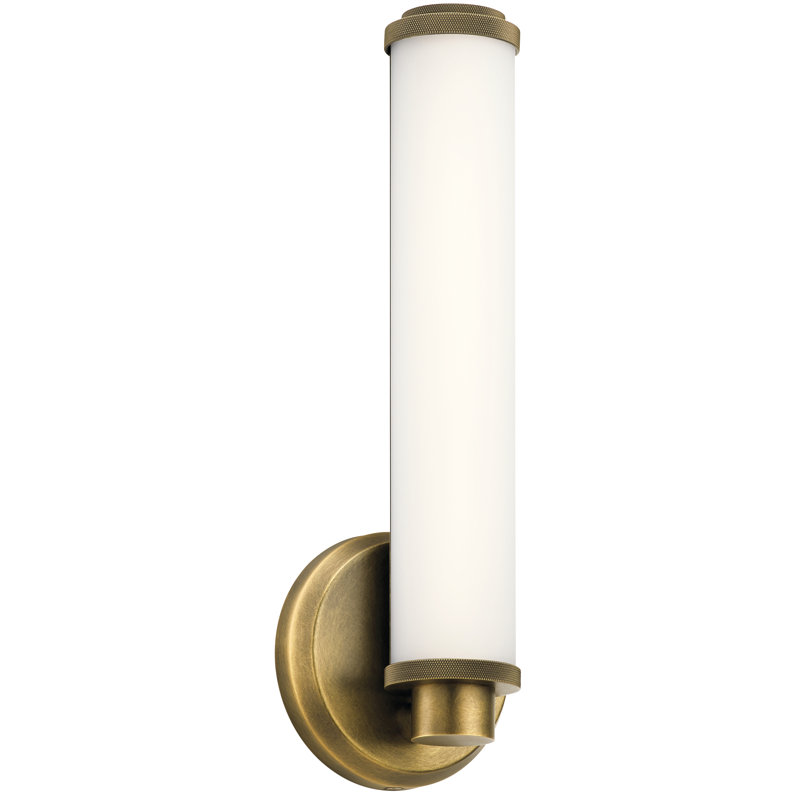 Plafonnier encastré 1 lumière Philips Philipsburg, Laiton naturel