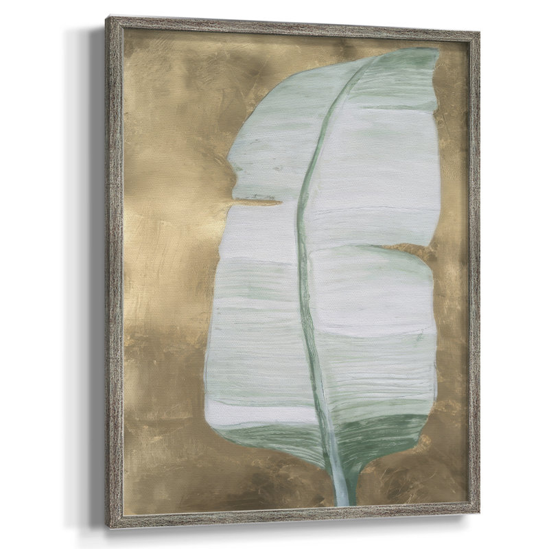 Cavendish Palm I Framed Print - Solid Wood, 11" H x 9" W