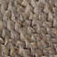 Round Denelle Solid Colour Hand Woven Area Rug-483689010