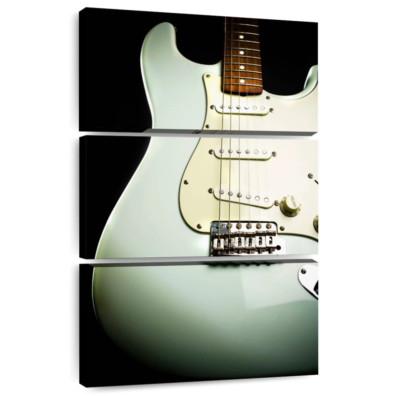 Guitare Abarca Pearly Rock, H 57 po x l 36 po